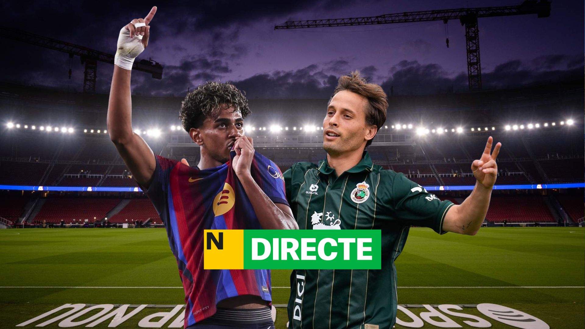Barça - Racing de Santander de LaLiga EA Sports, DIRECTO | Última hora del partido de hoy