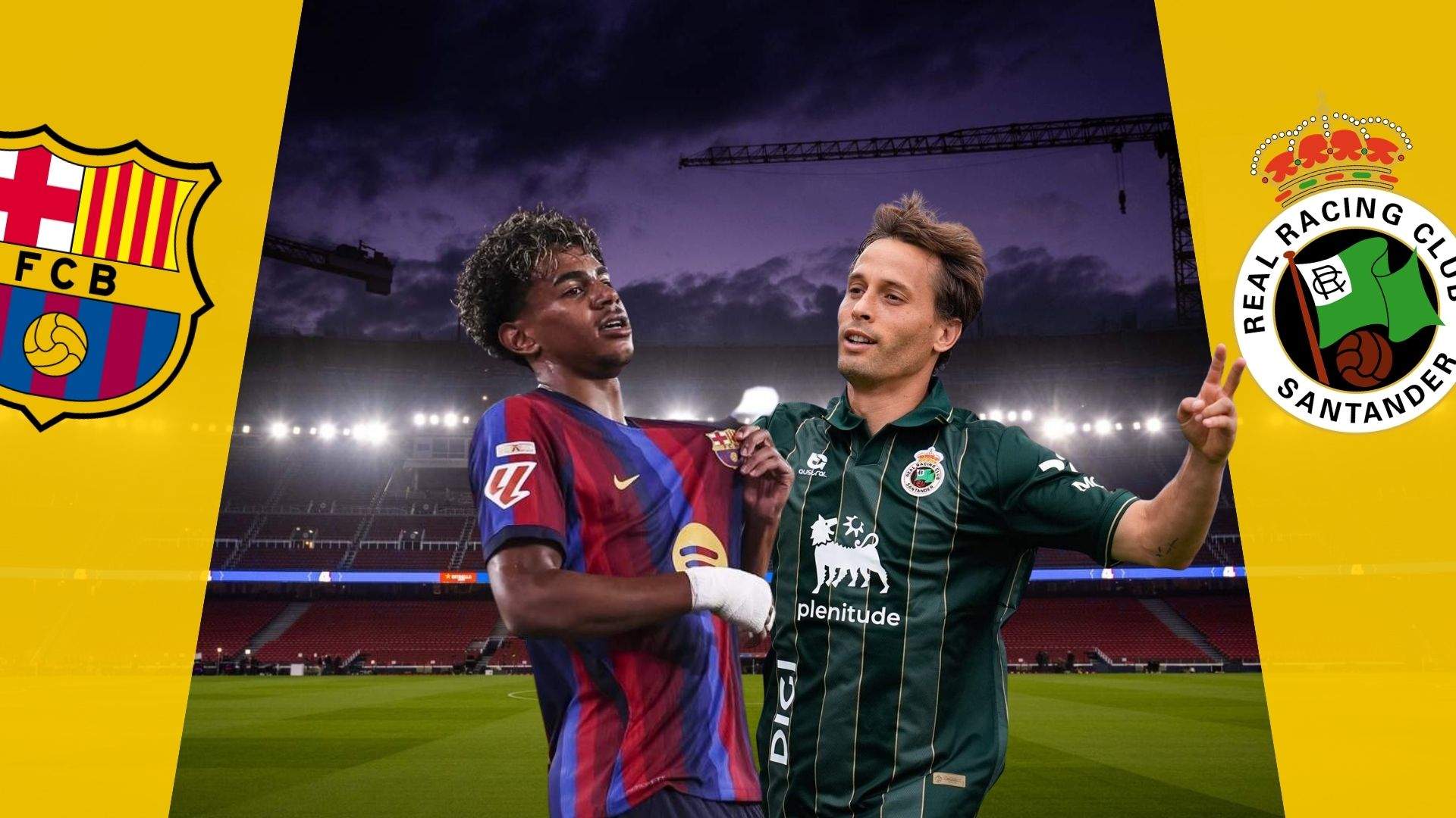 Barça - Racing de Santander: horari i on veure el partit per TV de la 6a jornada de LaLiga EA Sports
