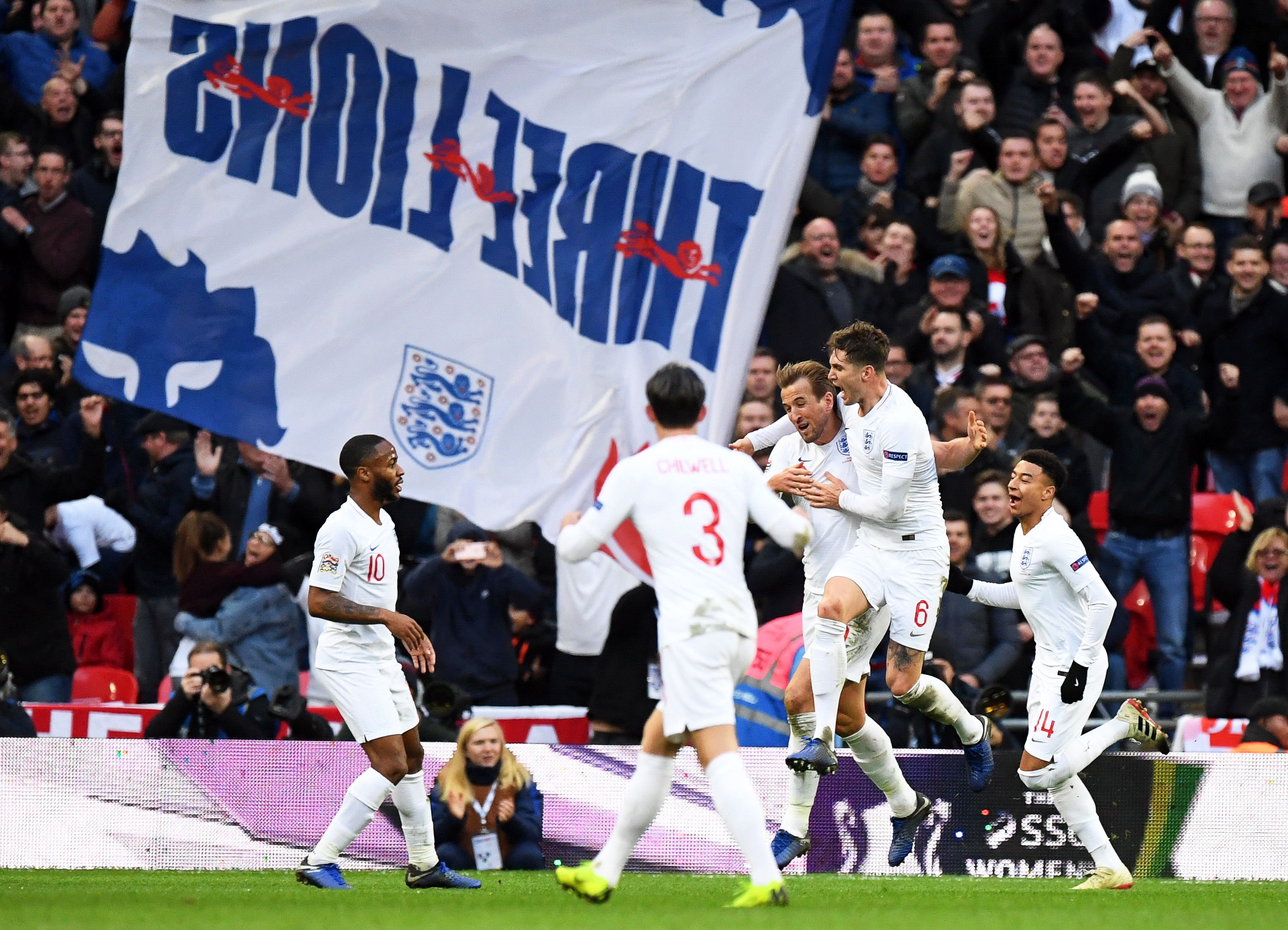 La victoria de Inglaterra contra Croacia deja a España fuera de la Nations League