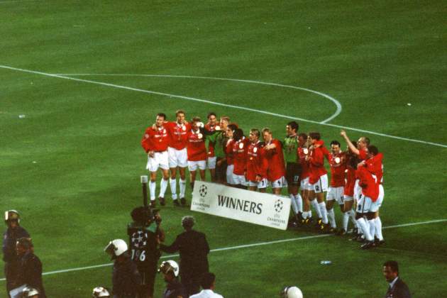 Manchester United 1999 Champions Camp Nou / Foto: Wikimedia Commons - Seán Murray Manchester United 1999 Champions Camp Nou / Foto: Wikimedia Commons - Seán Murray