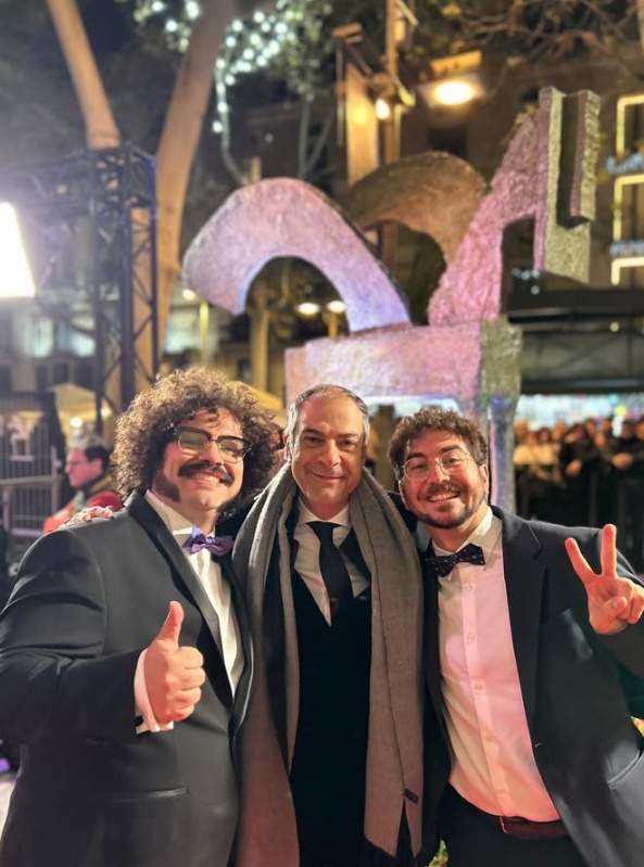 Toni Clapés, amb Marc Bala i Guillem Estadella d''Els Teloners' IG