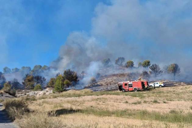 alfarras incendi forestal