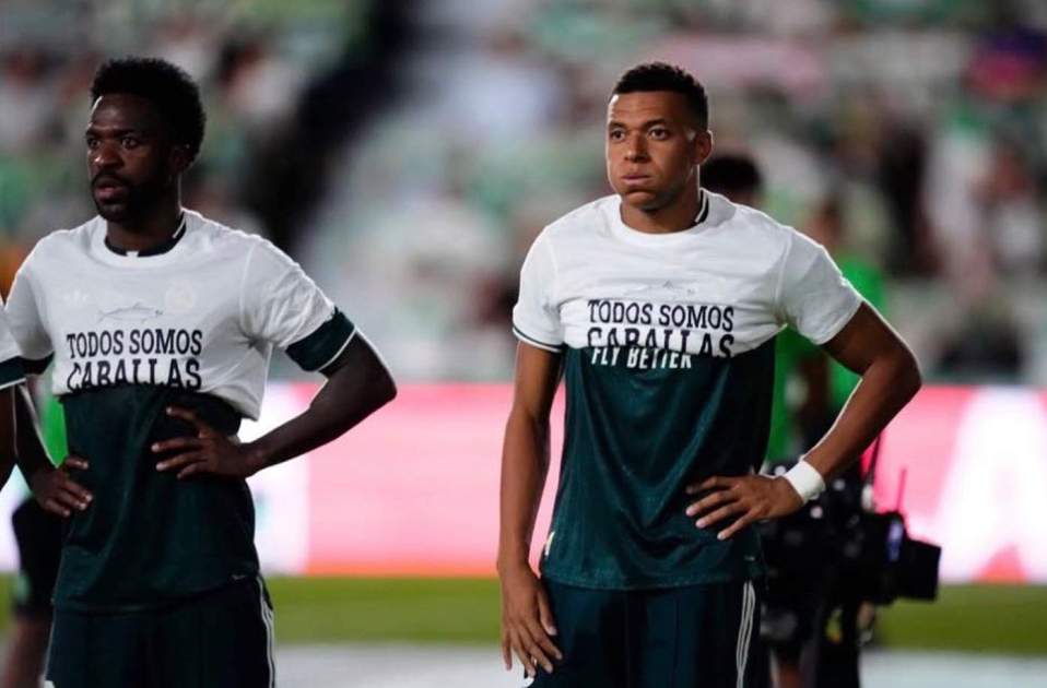 Vinicius y Mbappé se niegan a lucir la camiseta a favor de Ceuta, Movistar Vinicius y Mbappé se niegan a lucir la camiseta a favor de Ceuta, Movistar