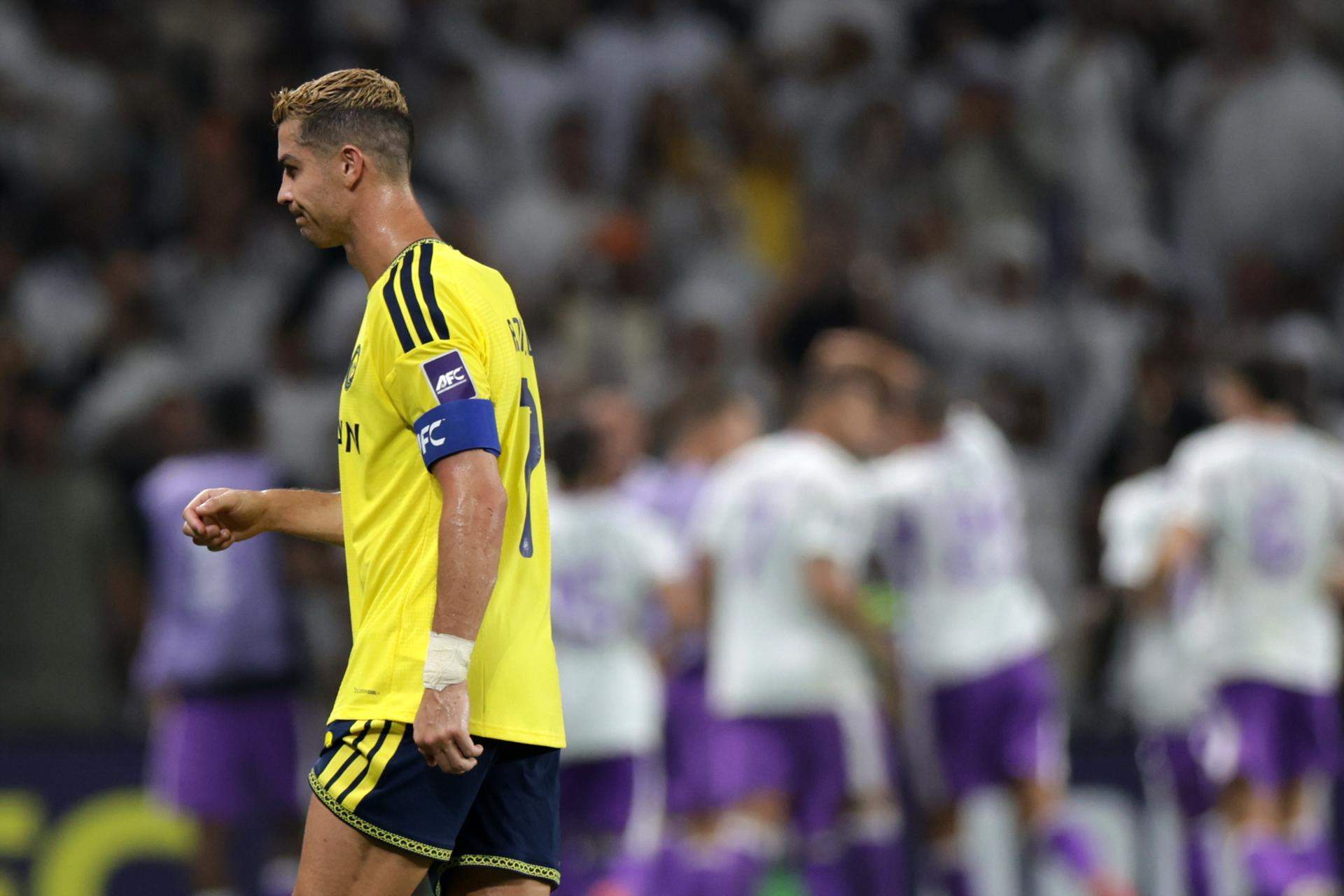 Cristiano Ronaldo pierde los papeles: derrota por 4-0 del Al-Nassr en la Champions Asiática