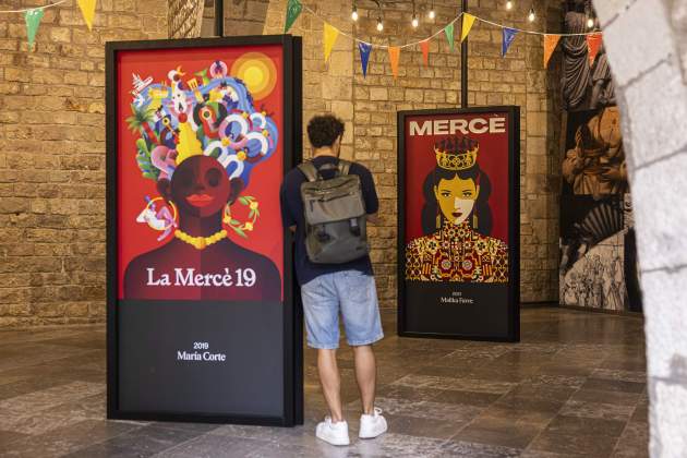 Exposición Carteles Mercè Museu Frederic Marés / Foto: Montse Giralt Exposición Carteles Mercè Museu Frederic Marés / Foto: Montse Giralt