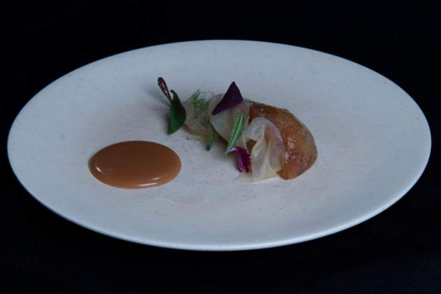 Civet de pera del restaurant Anciles durant l'Andorra Taste 2026 Foto Cedida Civet de pera del restaurant Anciles durant l'Andorra Taste 2026 Foto Cedida