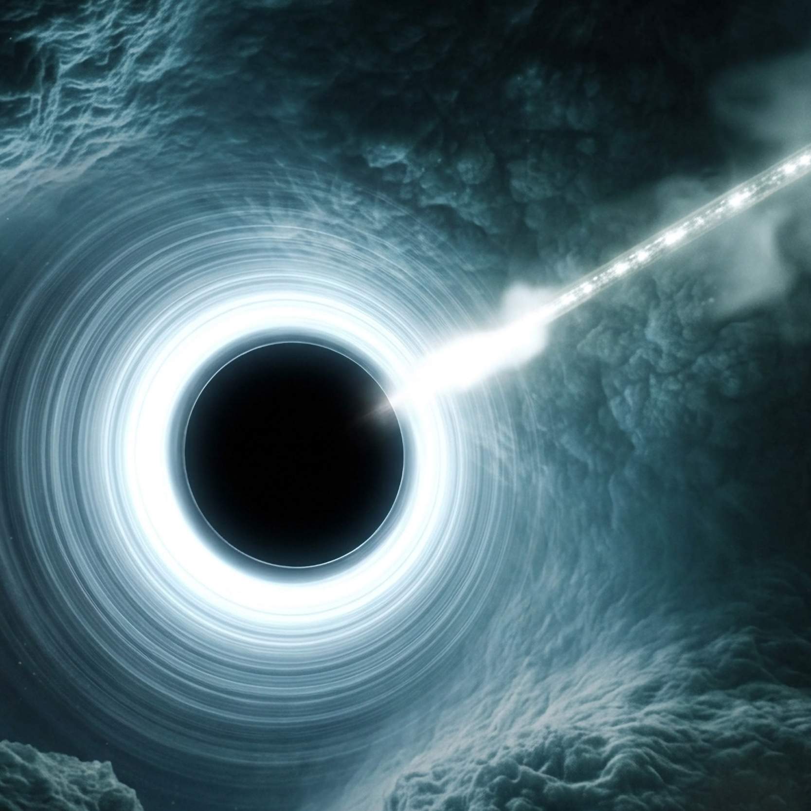 L'Estrella de la Mort de Star Wars no seria rival per a la descomunal energia d'aquest forat negre