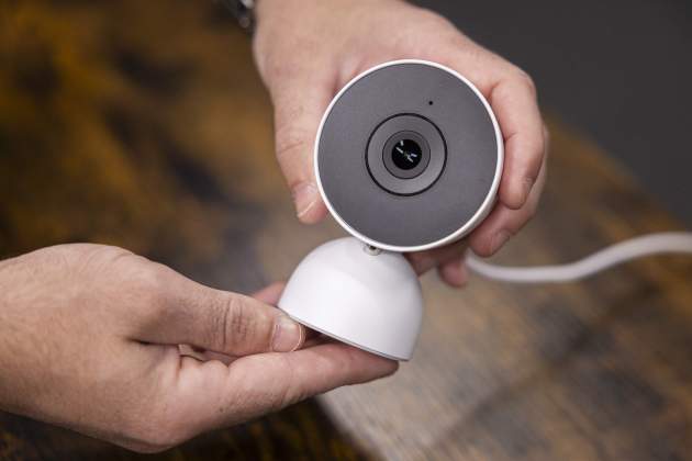 El diseño de la Google Nest Cam es muy elegante y visual El diseño de la Google Nest Cam es muy elegante y visual
