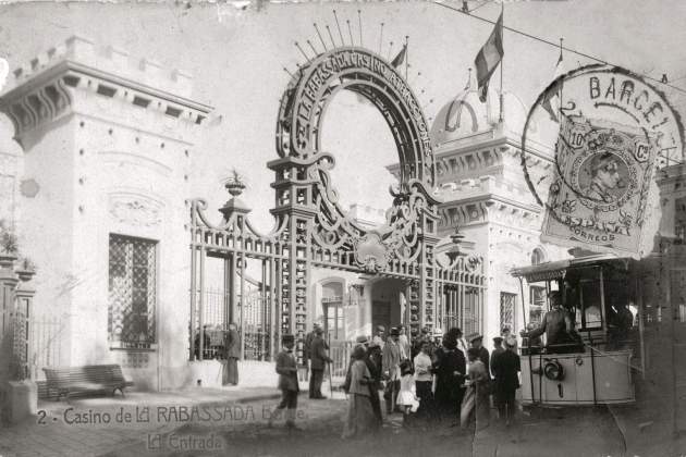 Entrada Casino Rabassada i Tramvia