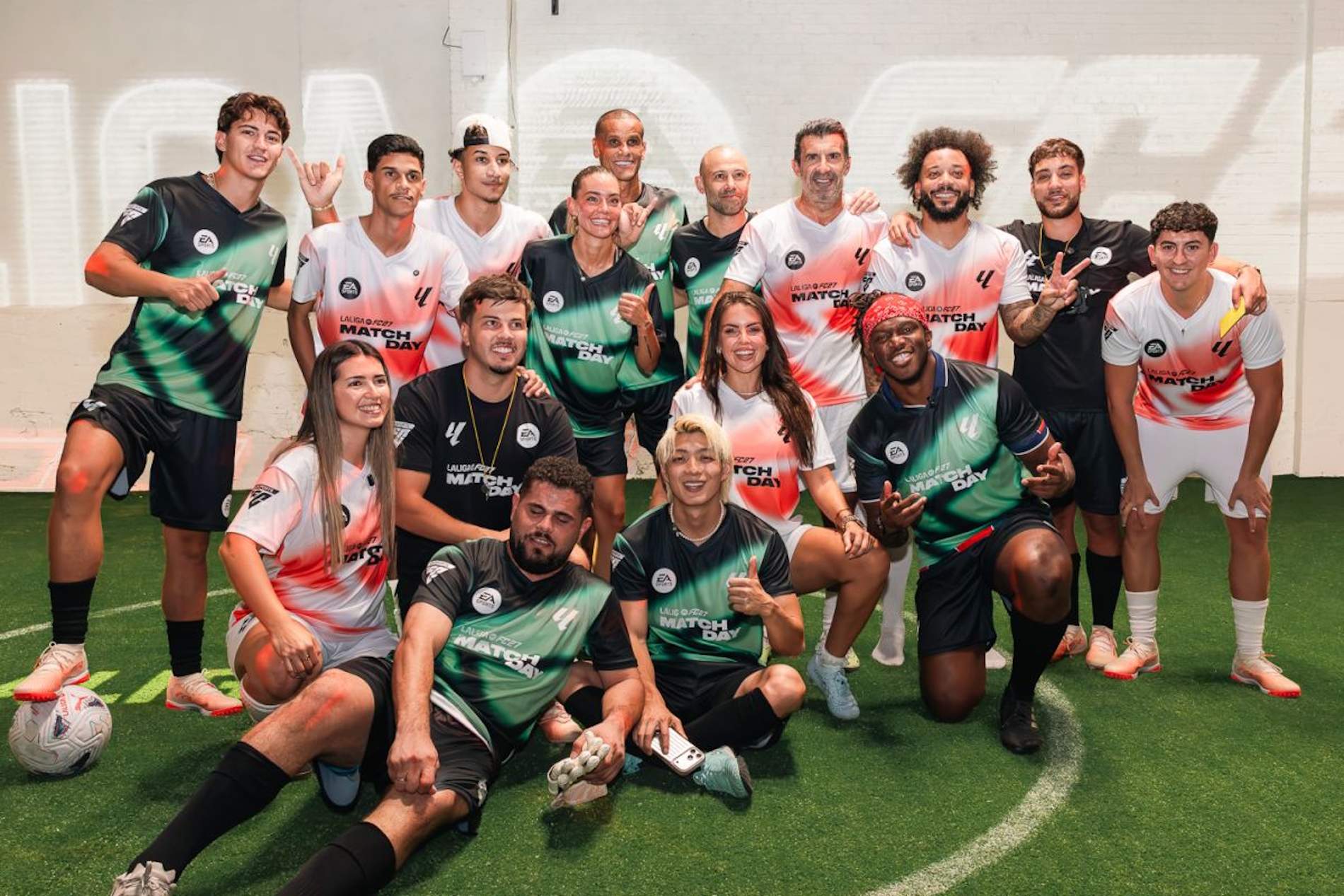LaLiga i EA Sports reuneixen diverses llegendes a Nova York per presentar EA Sports FC 27