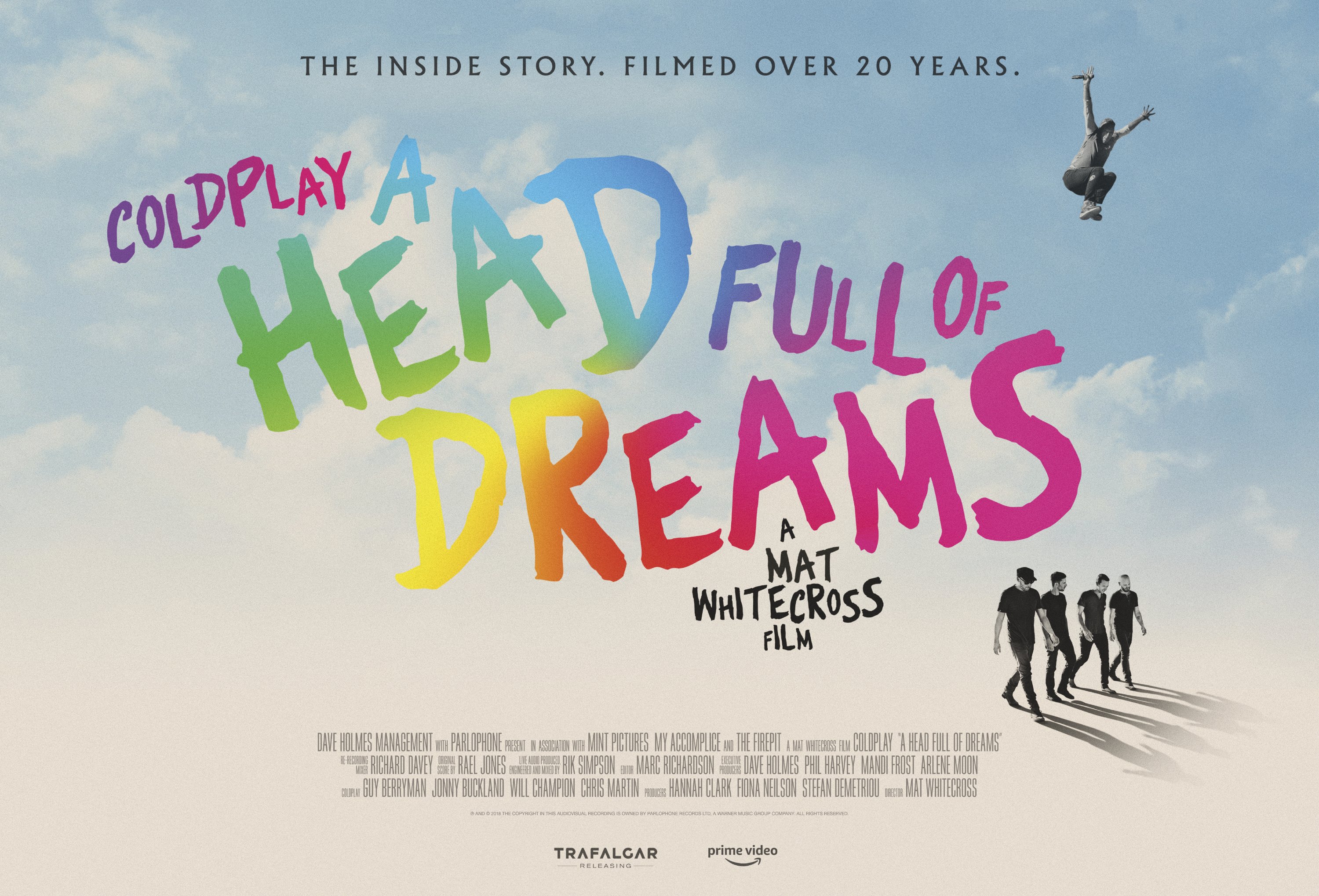 Coldplay anuncia su película oficial: “A head full of dreams"