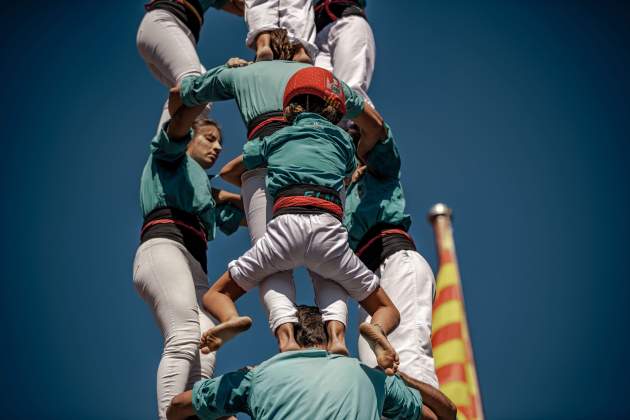castells canalla castellers diada castellera europa press
