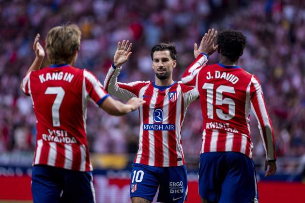 L'Atlètic de Madrid celebra un gol / Foto: Europa Press L'Atlètic de Madrid celebra un gol / Foto: Europa Press