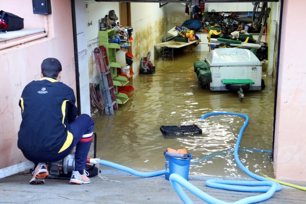 Garaje inundado Vilatenim ACN