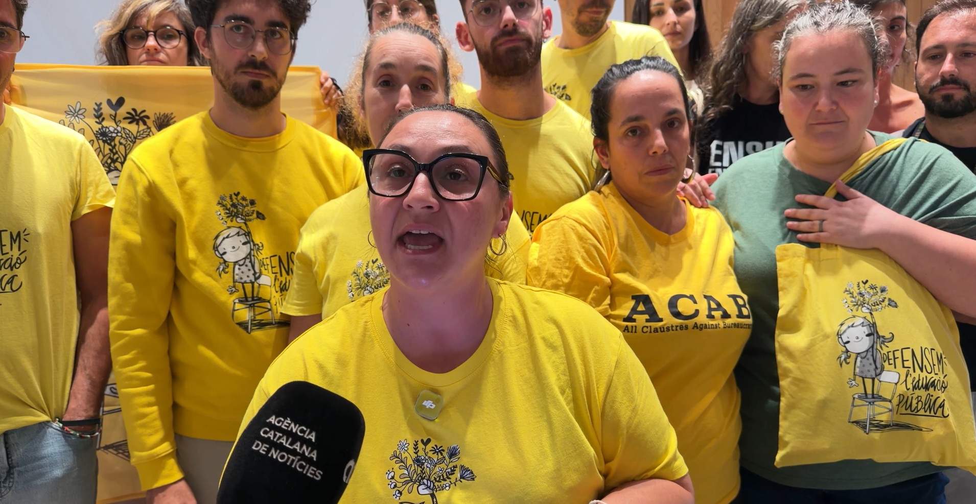 La comunitat educativa de Catalunya planeja més mobilitzacions i vagues per la "greu crisi educativa"