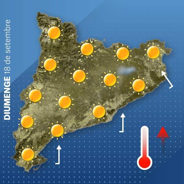Mapa Catalunya diumenge 19 09 Mapa Catalunya diumenge 19 09