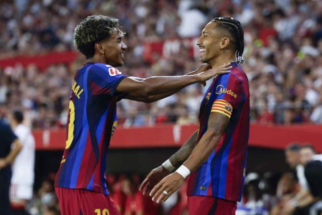 Lamine Yamal Raphinha Barca Lamine Yamal Raphinha Barca