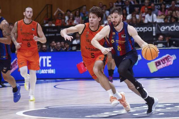 Brizuela Valencia Barça Basquet / Foto: EFE Brizuela Valencia Barça Basquet / Foto: EFE