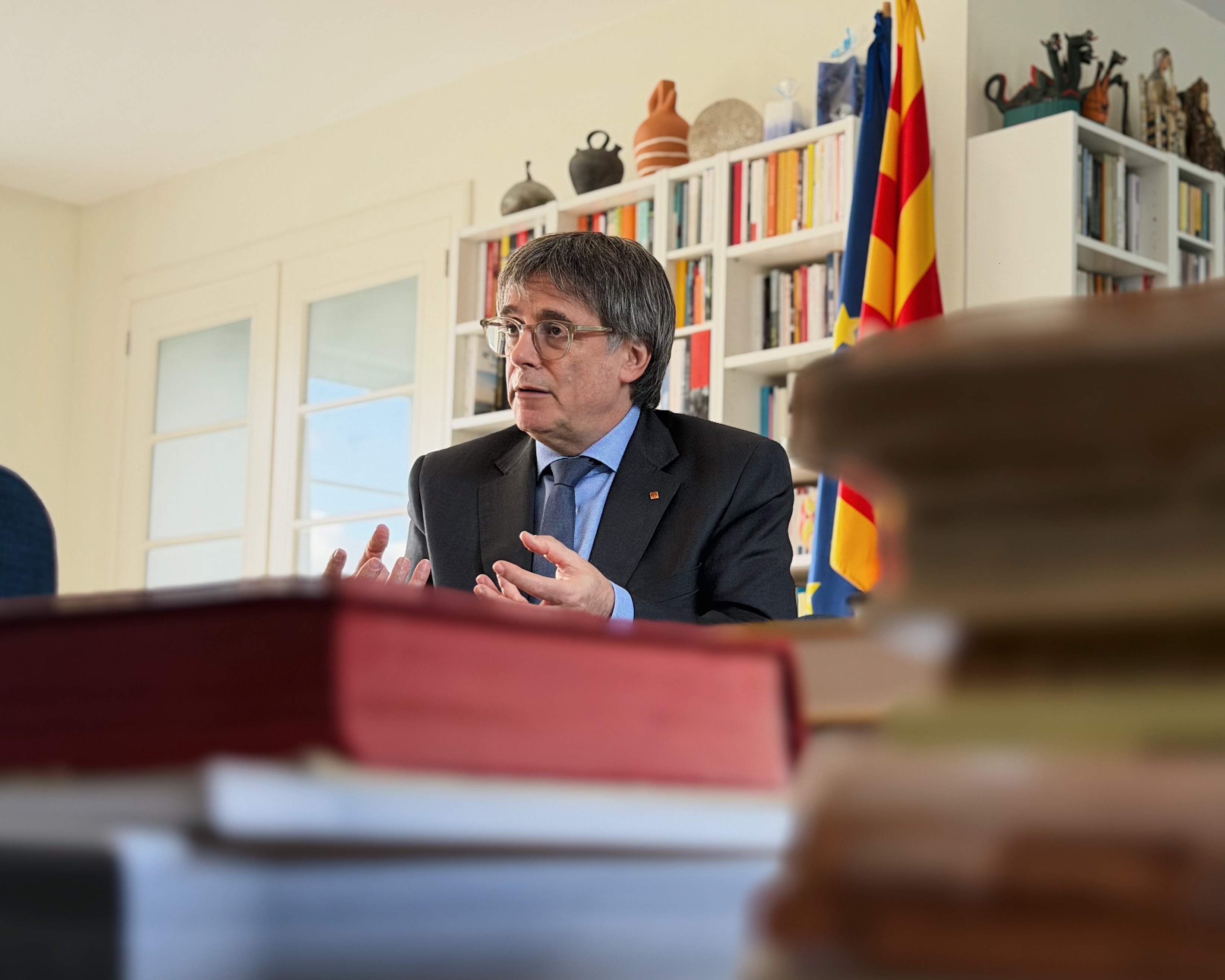 Puigdemont ja imagina el retorn: "Vull tornar a respirar, tocar i escoltar Catalunya"