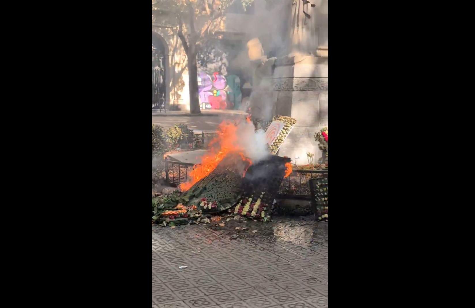 Incendi ofrenes diada