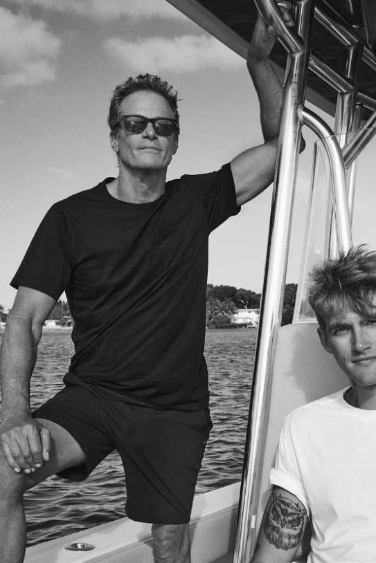 Rande Gerber i el seu fill IG Rande Gerber i el seu fill IG
