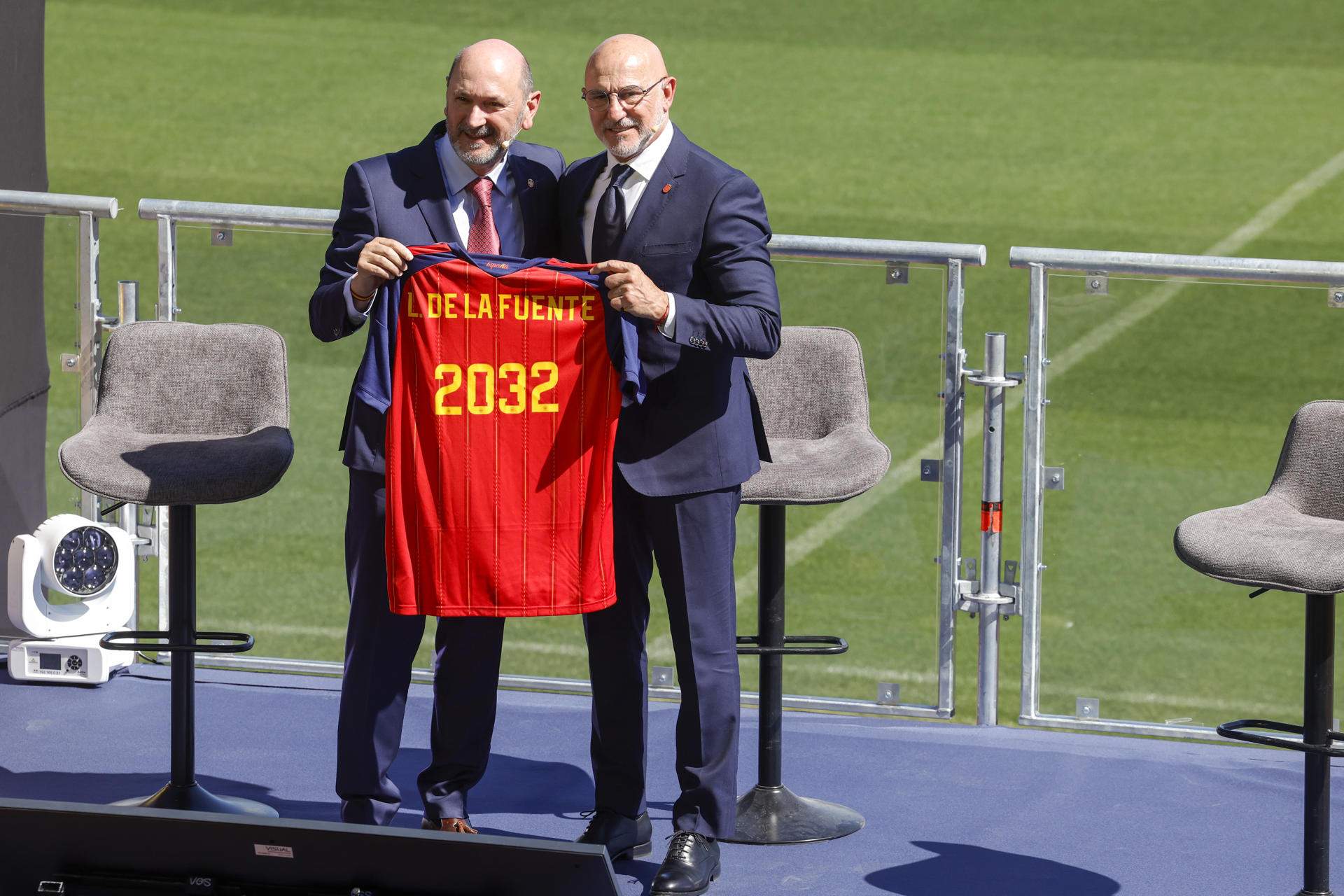Luis de la Fuente renova fins al 2032 / Foto: EFE
