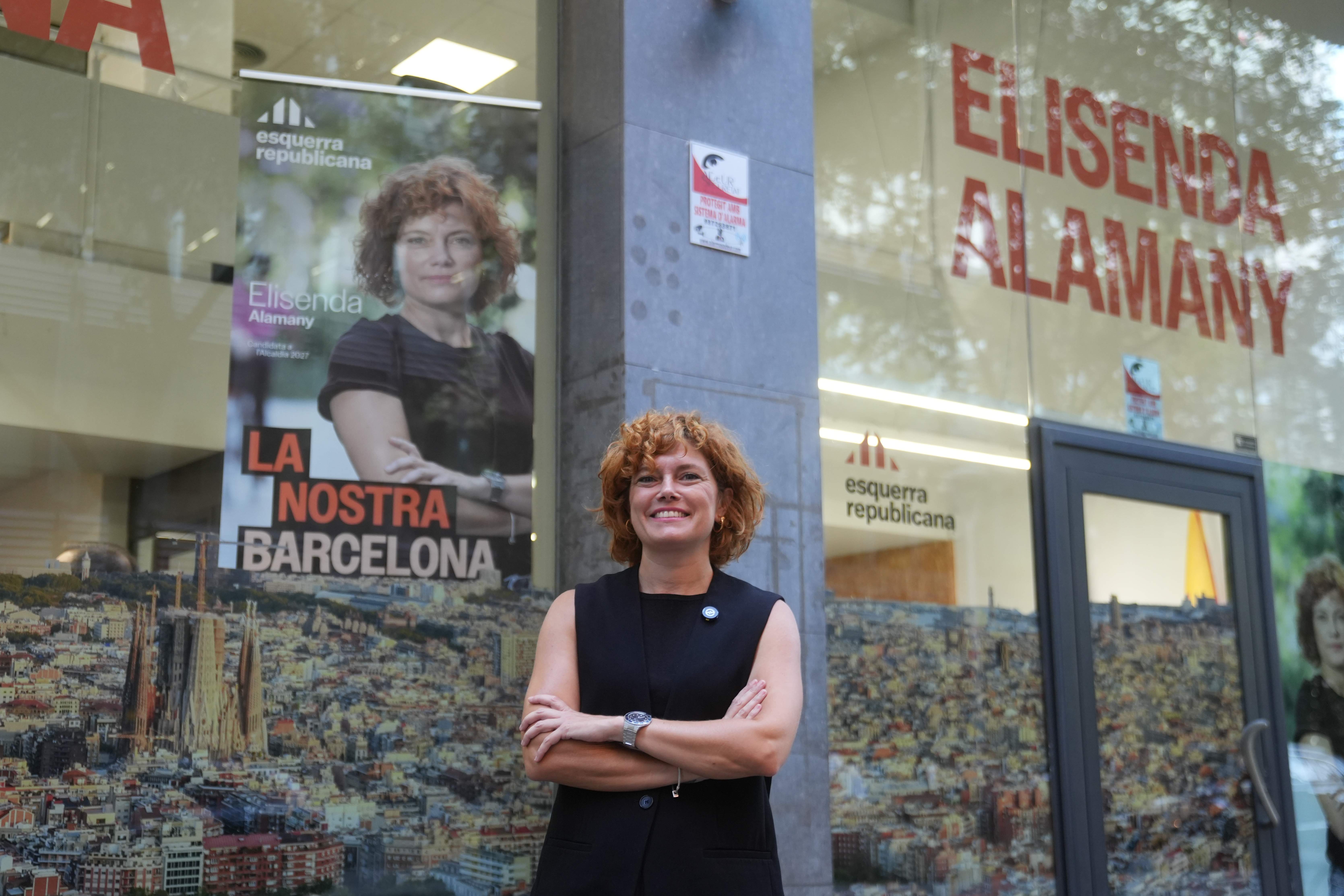 ERC entra en campanya per l'alcaldia de Barcelona amb Alamany reclamant la reobertura de Collserola