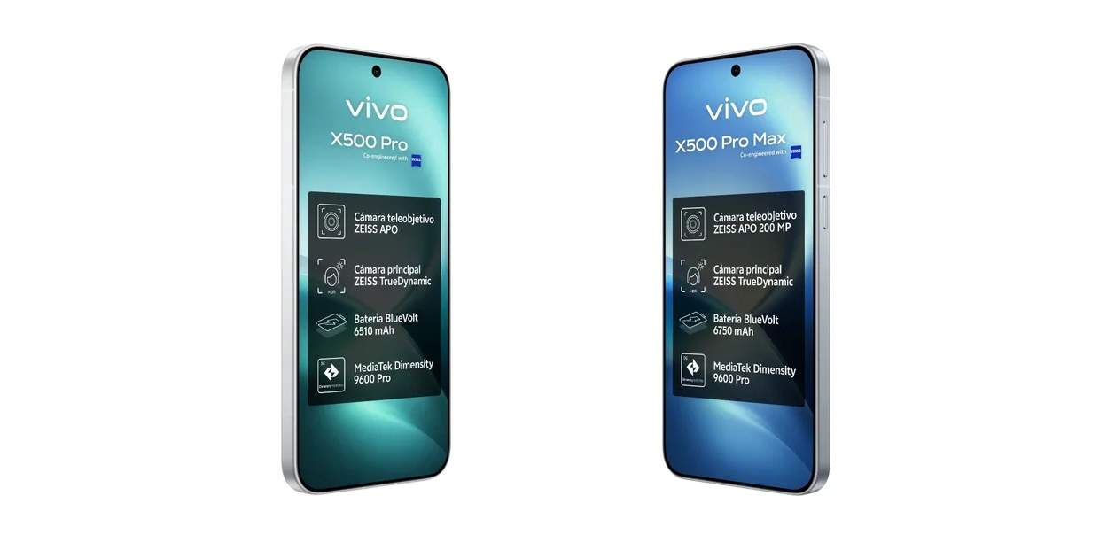 Los vivo X500 Pro y X500 Pro Max llegaran pronto a Europa