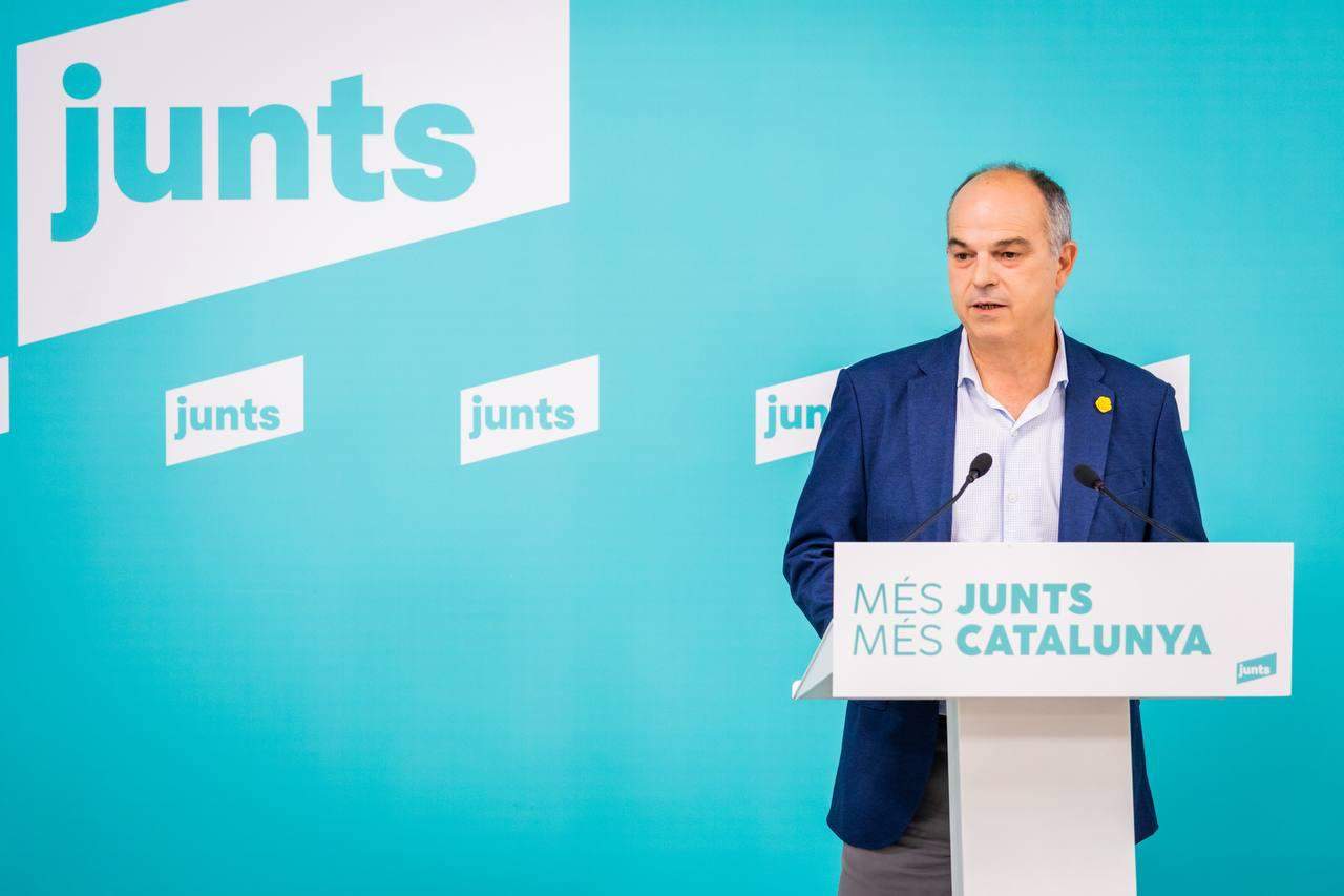 Turull celebra l'amnistia a la malversació, però avisa sobre el retorn de Puigdemont: "Encara queden passos"
