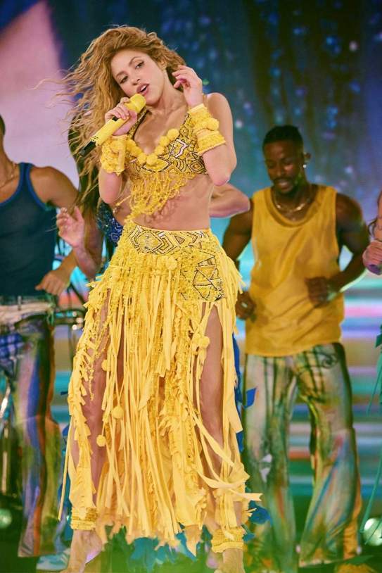 Shakira durante sus conciertos en Madrid / Instagram Shakira durante sus conciertos en Madrid / Instagram