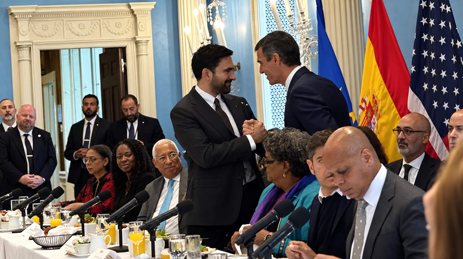 Pedro Sánchez, convidat especial en un acte de Mamdani a Nova York: “Els poderosos ens temen”