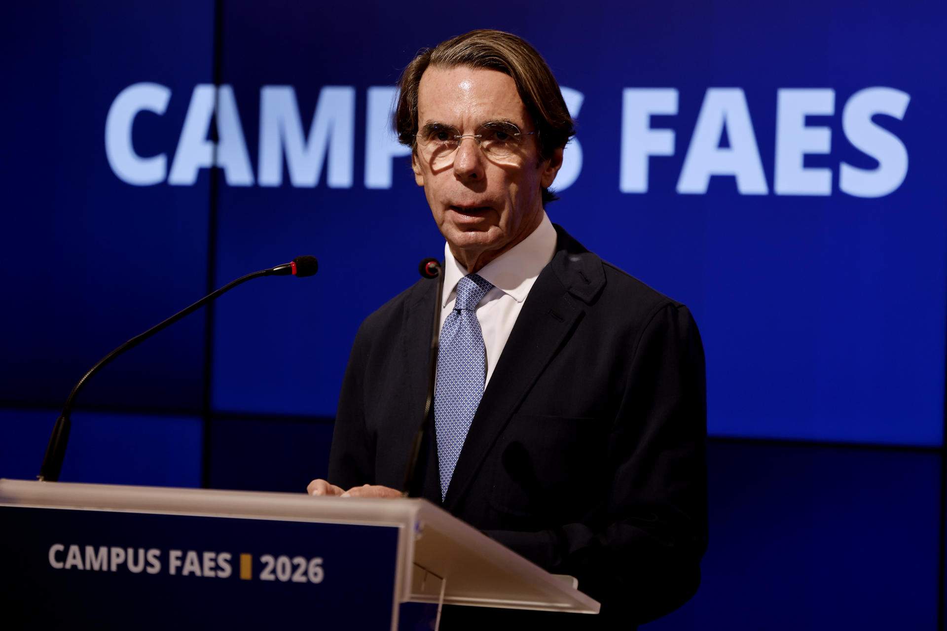 Aznar culpa Sánchez de l'ascens d'Aliança a Catalunya: "La versió més xenòfoba de l'independentisme"
