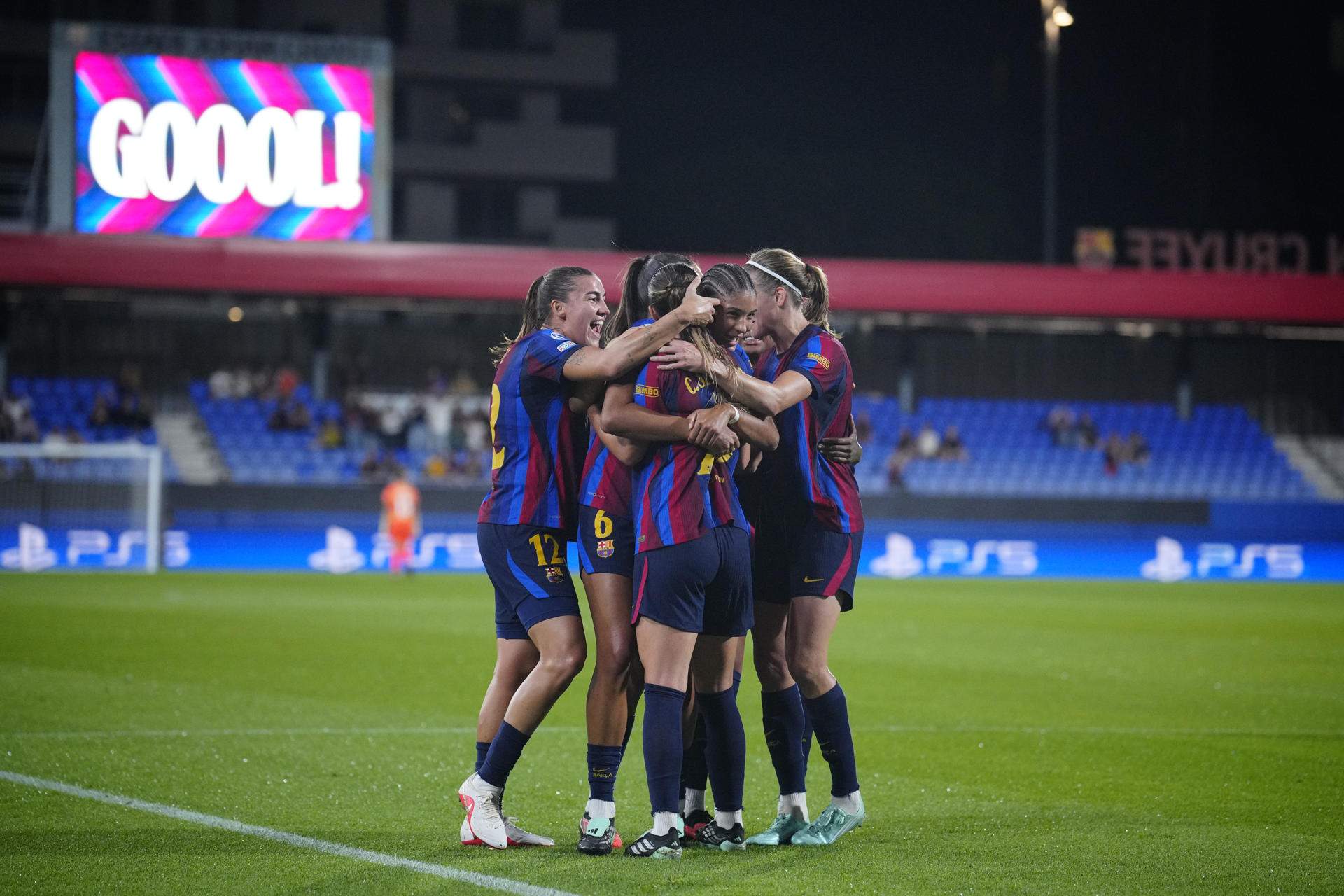 Barça femení / Foto: EFE