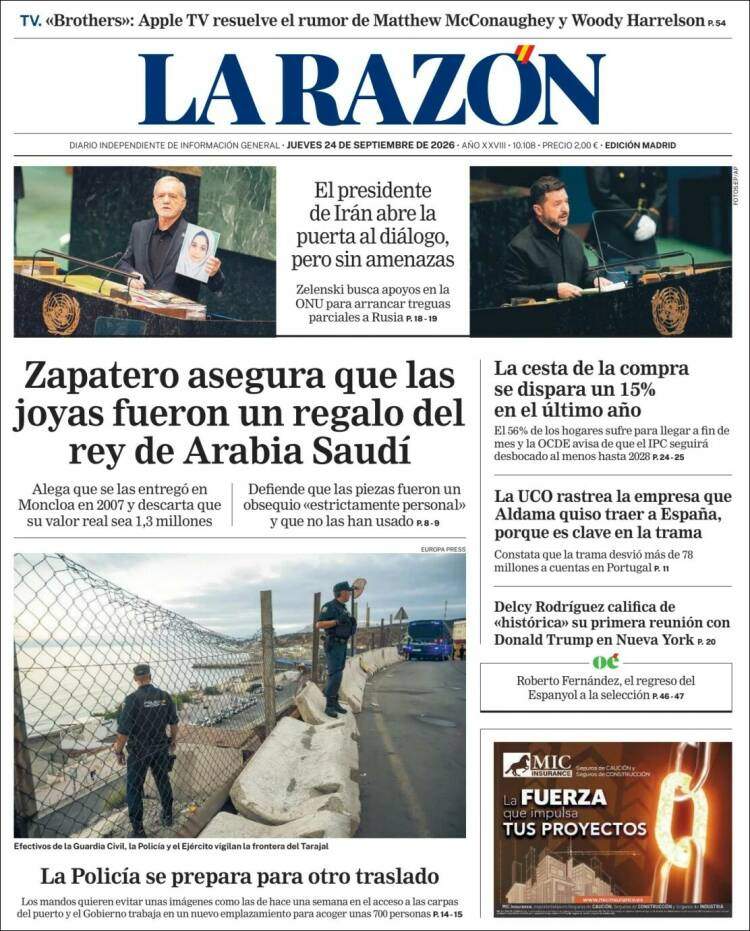 'La Razón' 24 'La Razón' 24