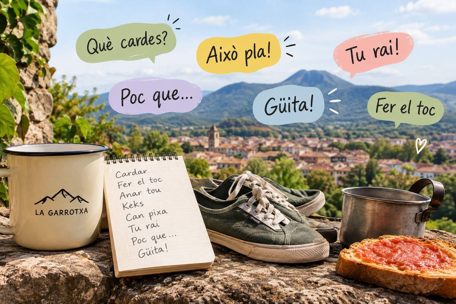 Las expresiones más típicas de la Garrotxa: palabras y frases que los definen