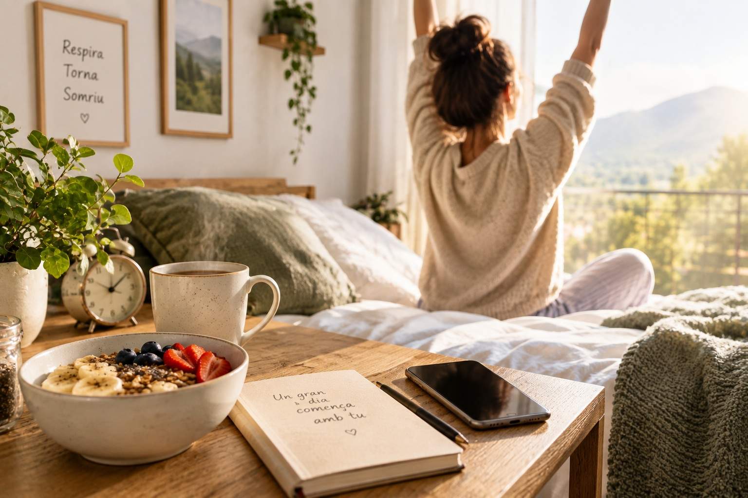 El ritual matinal de cinc minuts que ajuda a començar el dia amb menys estrès