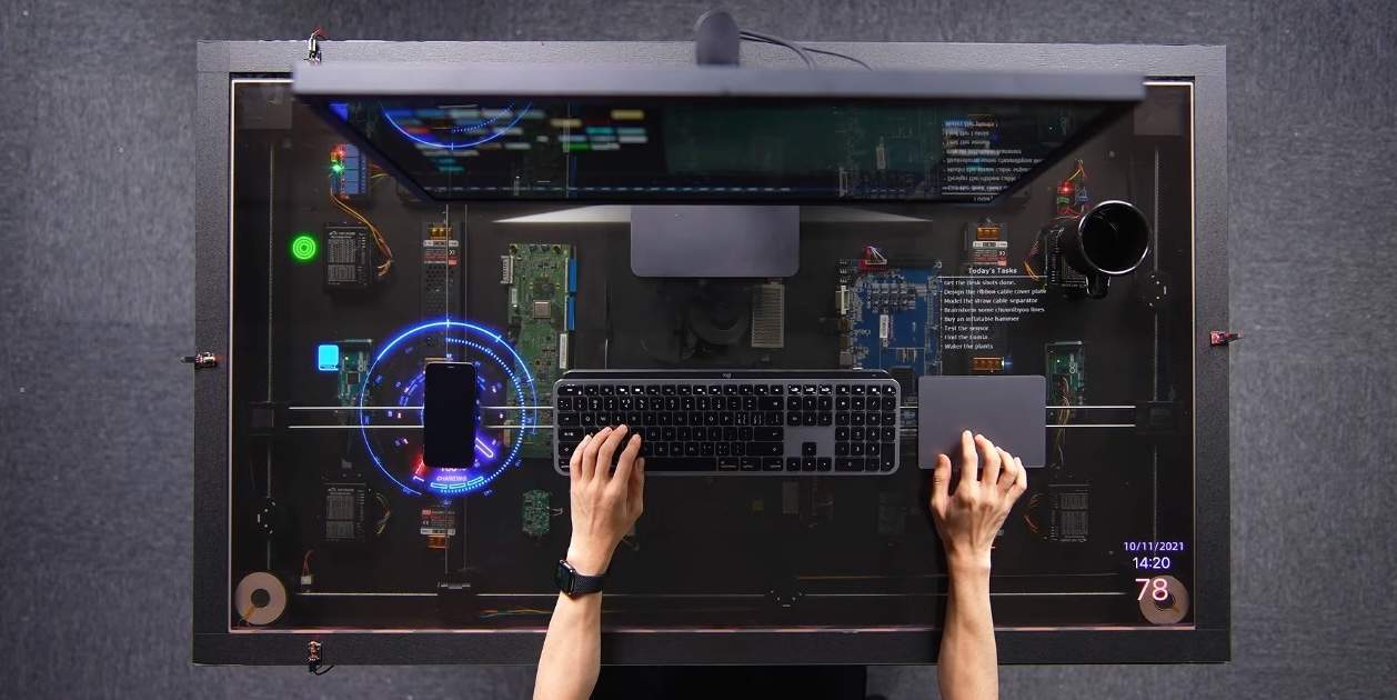 Construeixen una taula capaç de carregar l'iPhone sense importar on el col·loquis, una AirPower gegant