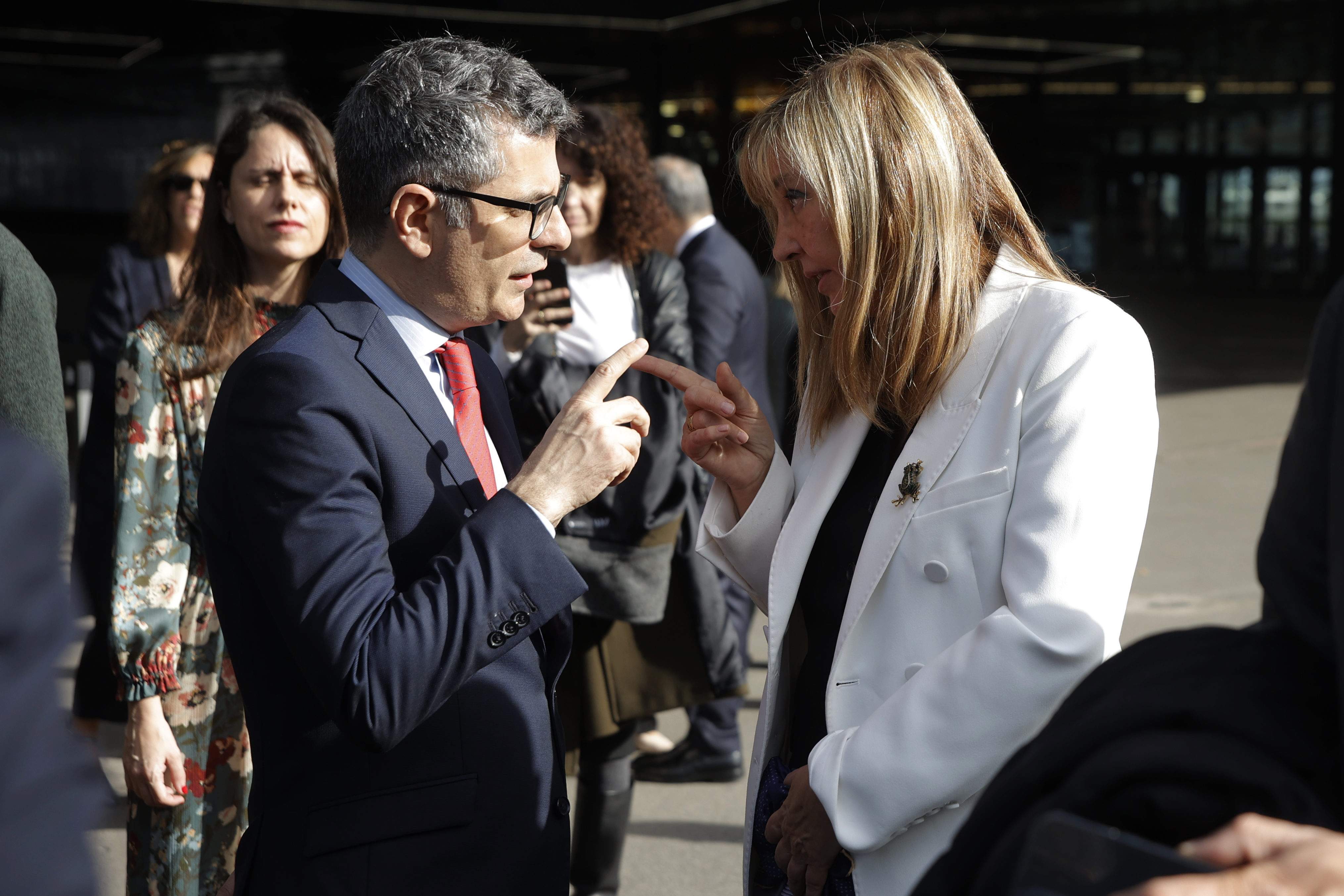 Bolaños acusa el Poder Judicial de buscar la "impunitat total" del jutge Peinado