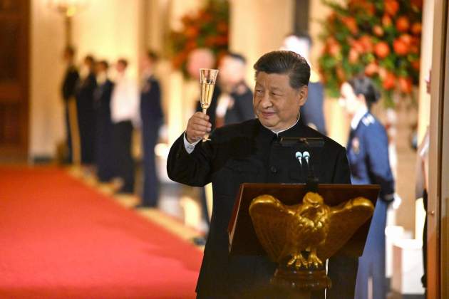 xi durant el sopar amb trump efe xi durant el sopar amb trump efe