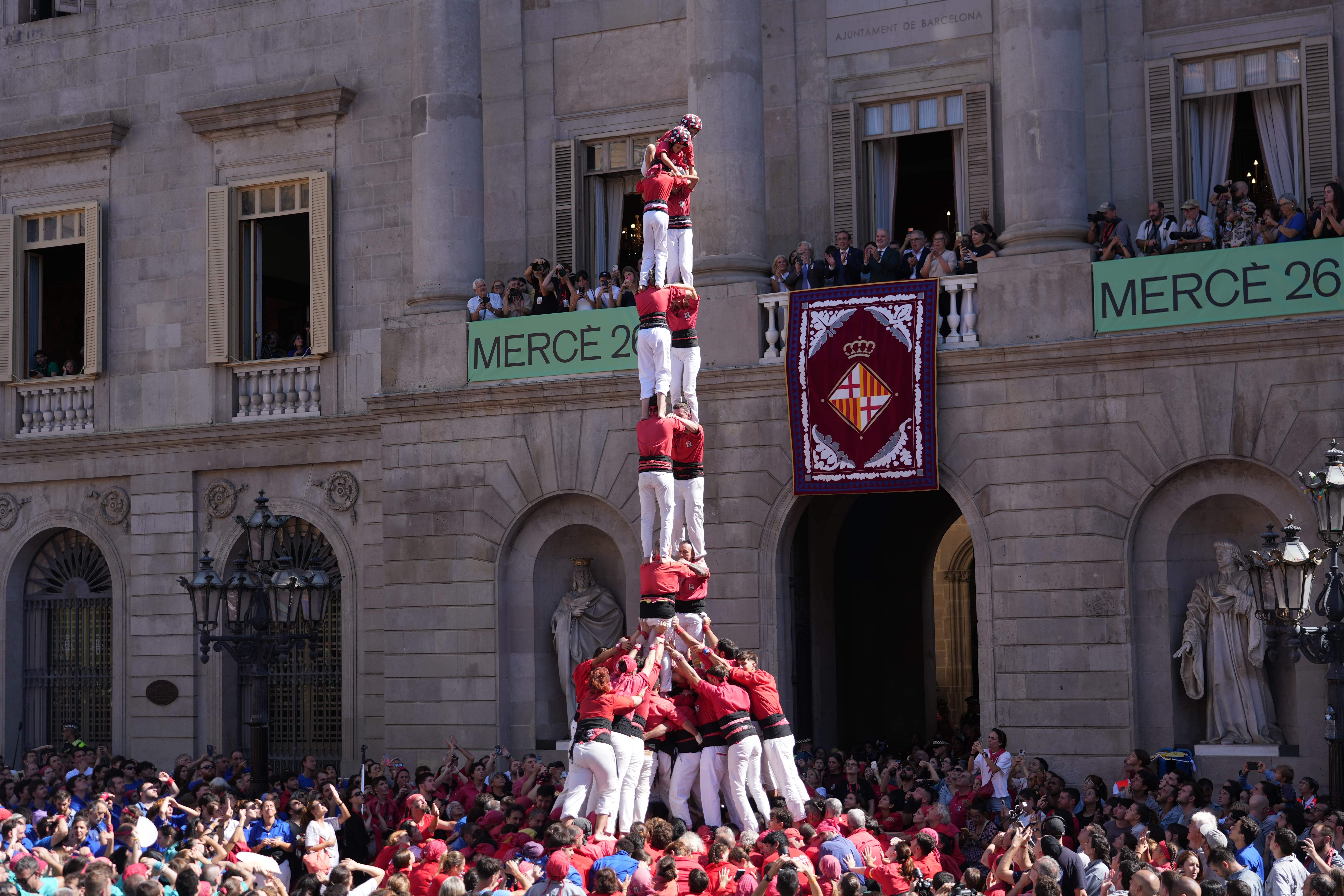 Castellers de Barcelona exigeixen a Aliança Catalana retirar el vídeo que els utilitza per "escampar la por"