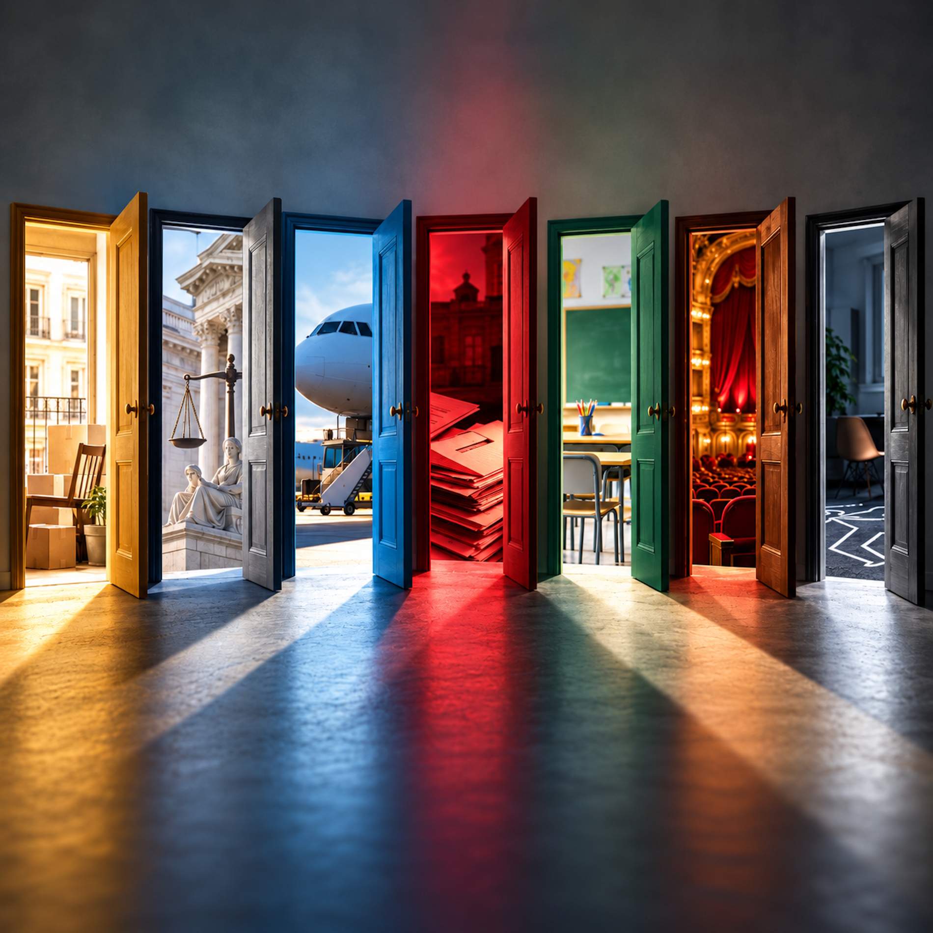 Portades de fronts oberts