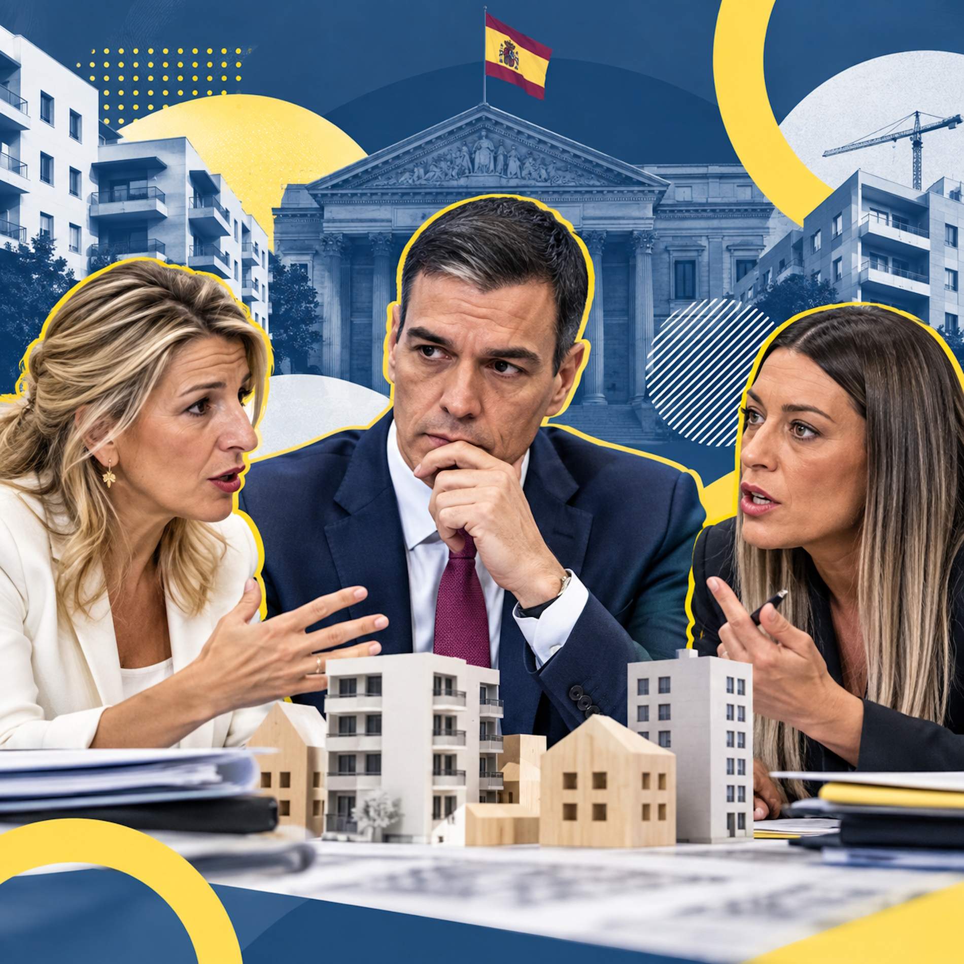 El difícil sudoku de Sánchez per quadrar Junts i Sumar amb el decret d’habitatge