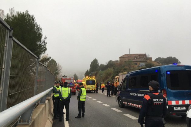 serveis d'emergències tren descarrilat el nacional anton rosa