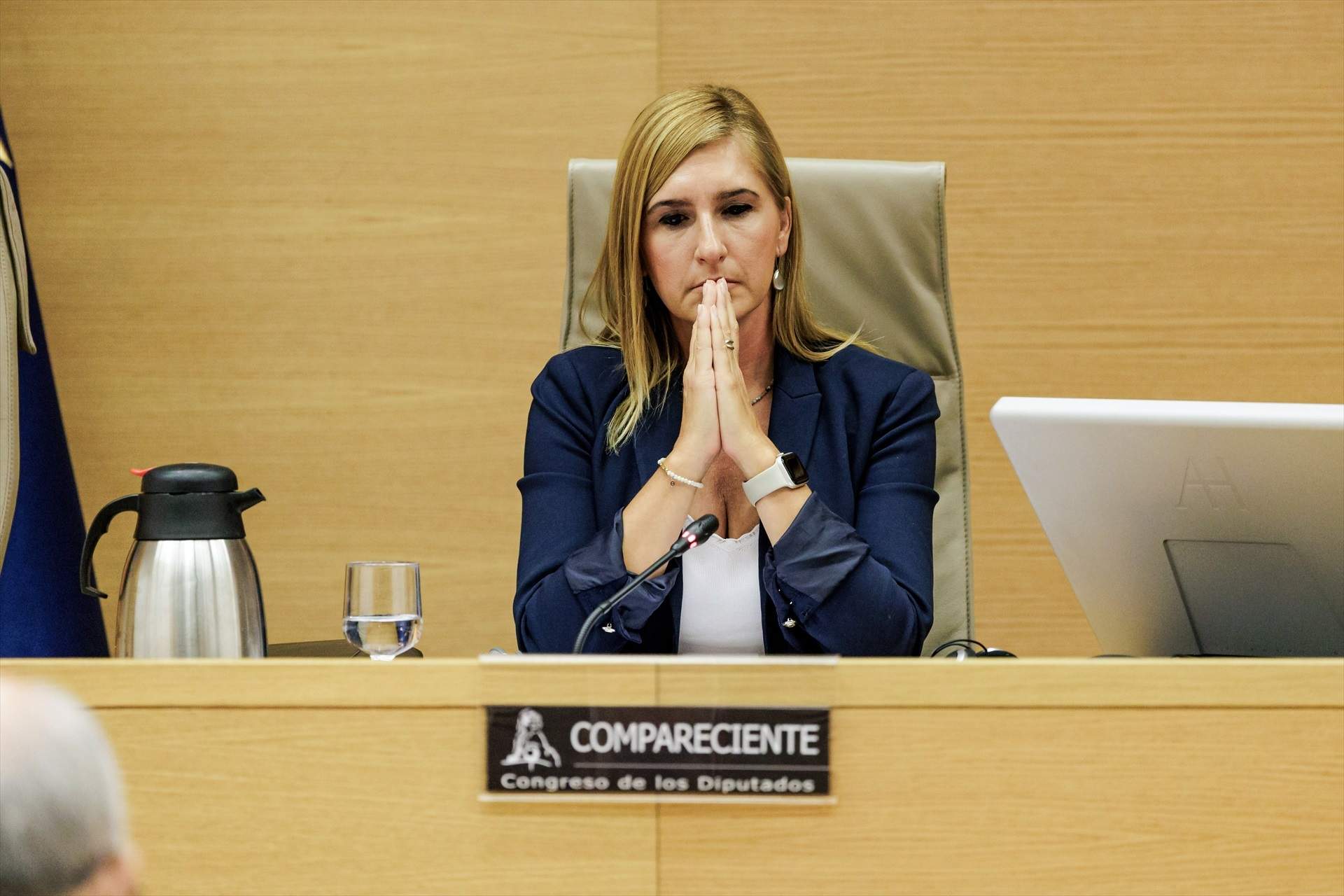 Pradas ofereix al Congrés un nou àudio del dia de la DANA enviat a l'equip de Mazón: "No vull tapar ningú"