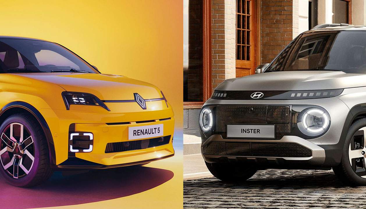 Renault 5 o Hyundai Inster: un té millor disseny, però l'altre és molt més pràctic per al dia a dia