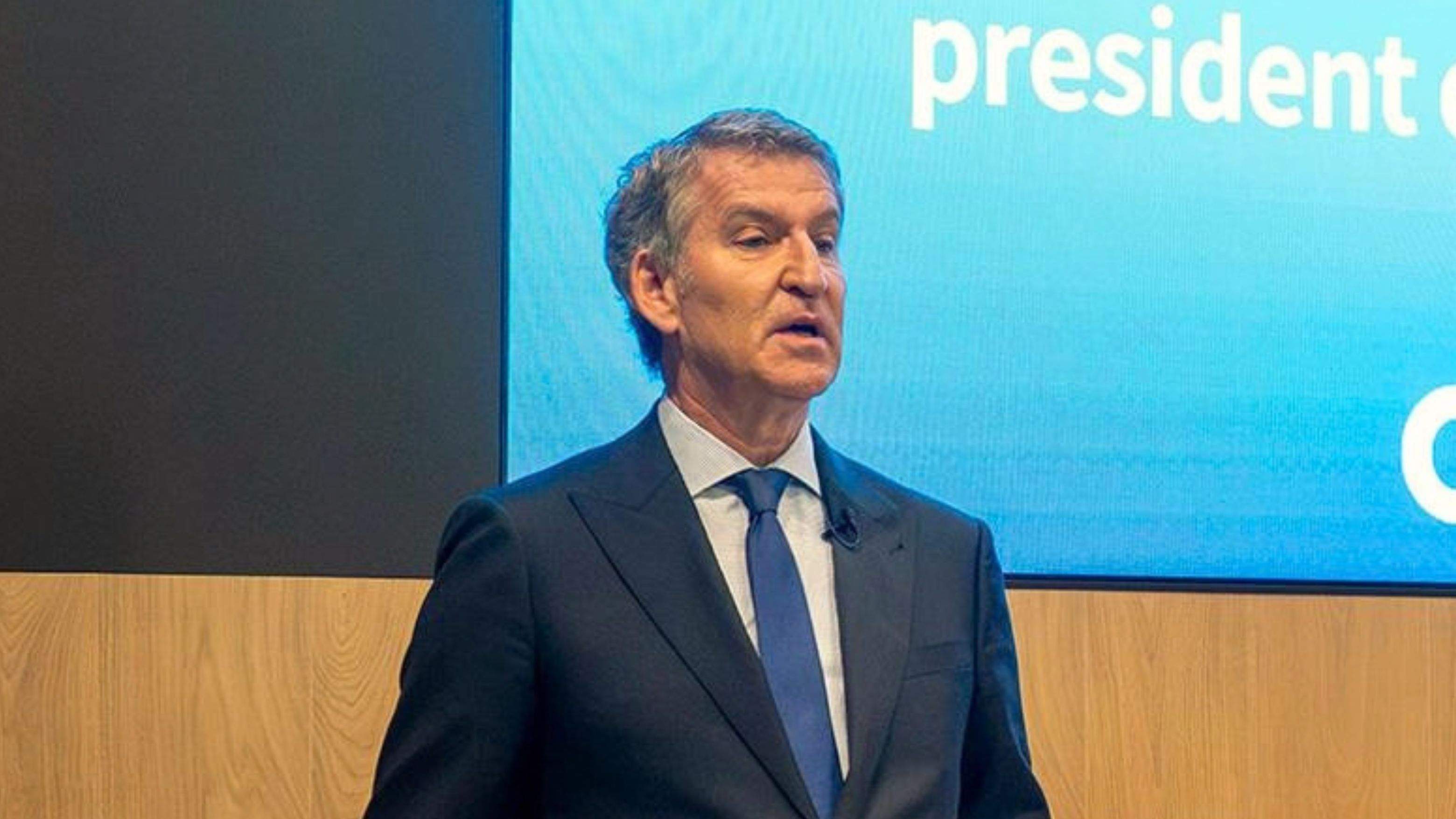 Feijóo vaticina el fracàs del decret d'habitatge: "El govern espanyol no solucionarà un problema que ha creat"