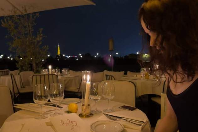 El sopar d'aniversari de Rosalía i Pili a París / Instagram