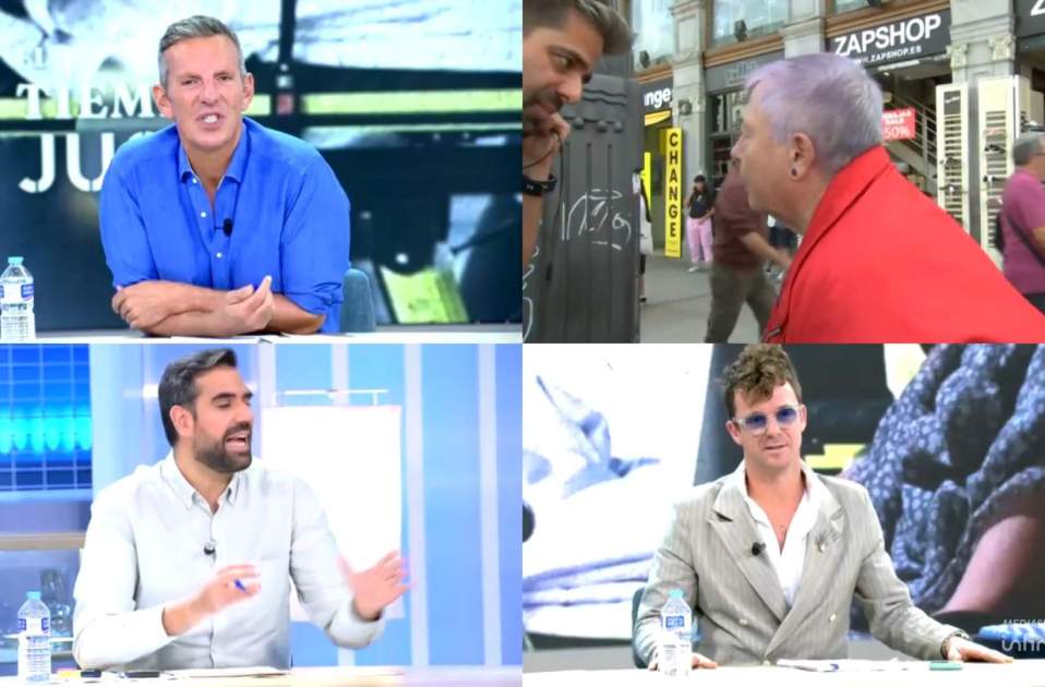 Paca se marcha dejando plantado a Prat y Aldo Comas, Telecinco Paca se marcha dejando plantado a Prat y Aldo Comas, Telecinco