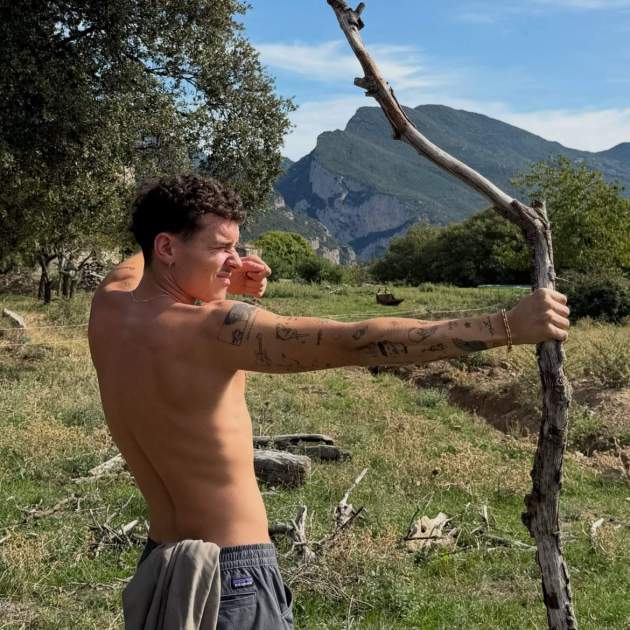 Arón Piper a la Garrotxa / Instagram Arón Piper a la Garrotxa / Instagram