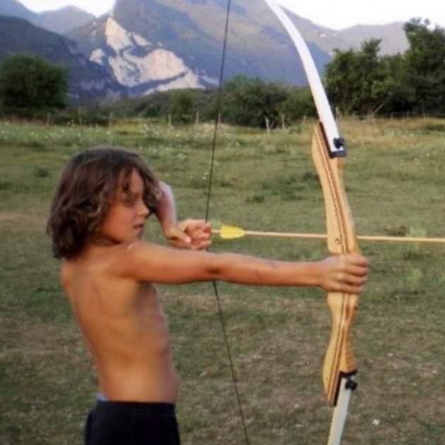 Arón Piper de petit a Catalunya / Instagram Arón Piper de petit a Catalunya / Instagram